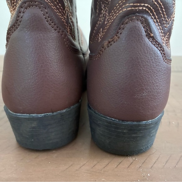 Deer Stags Youth Western Cowboy Boots - Size 3 - Picture 5 of 10